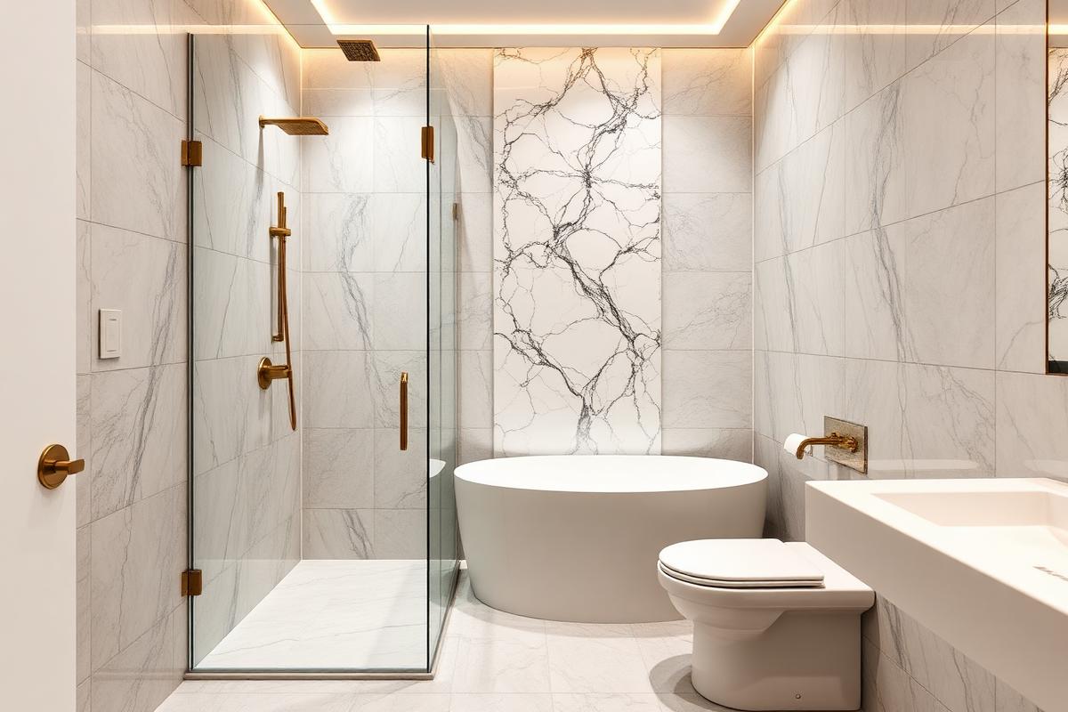 Luxury Package bathroom renovation in Perth
