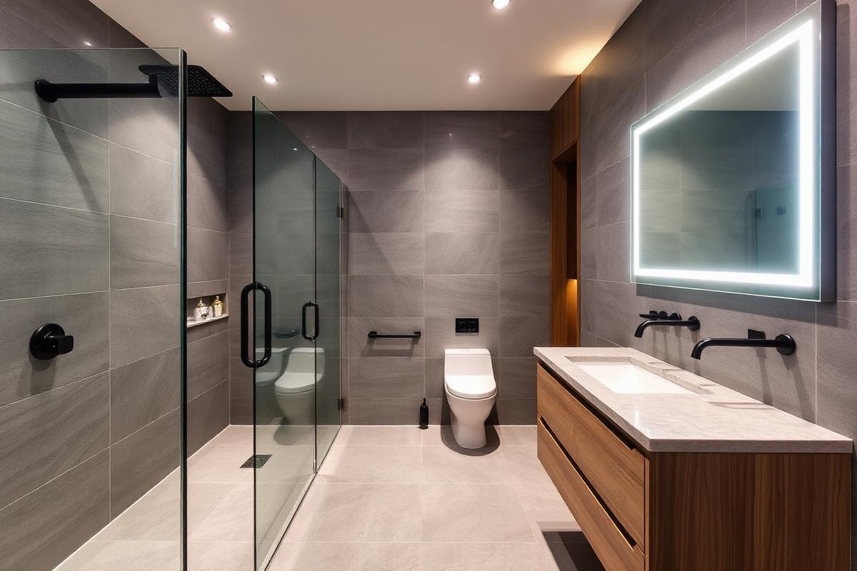 Premium Package bathroom renovation in Perth
